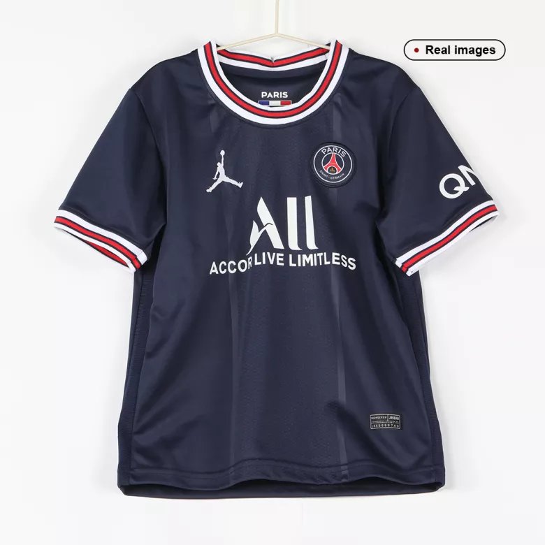 PSG Home Full Kit 2021/22 By Jordan Kids - vstockx