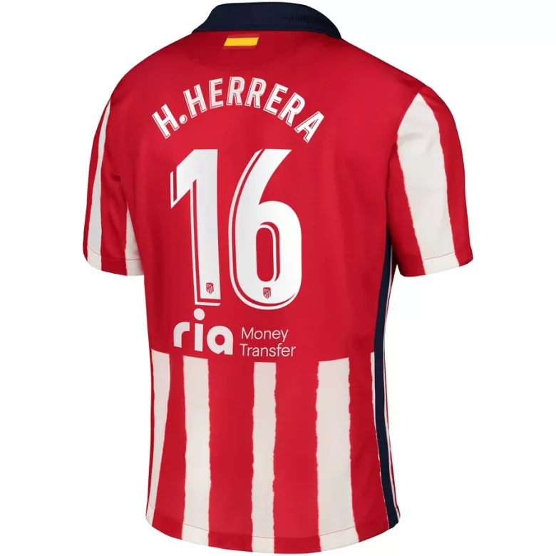 H. HERRERA #16 Atletico Madrid Home Soccer Jersey 2020/21 - vstockx
