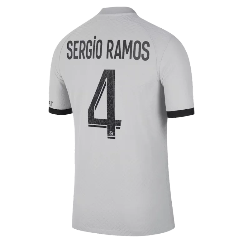 SERGIO RAMOS #4 PSG Away Authentic Jersey 2022/23 - vstockx