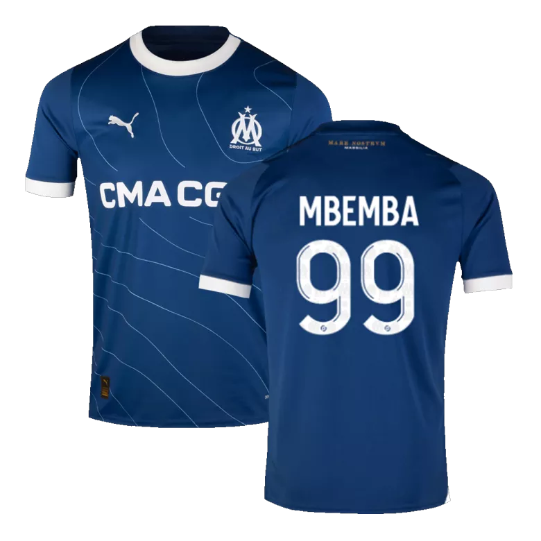MBEMBA #99 Marseille Away Soccer Jersey 2023/24 - vstockx