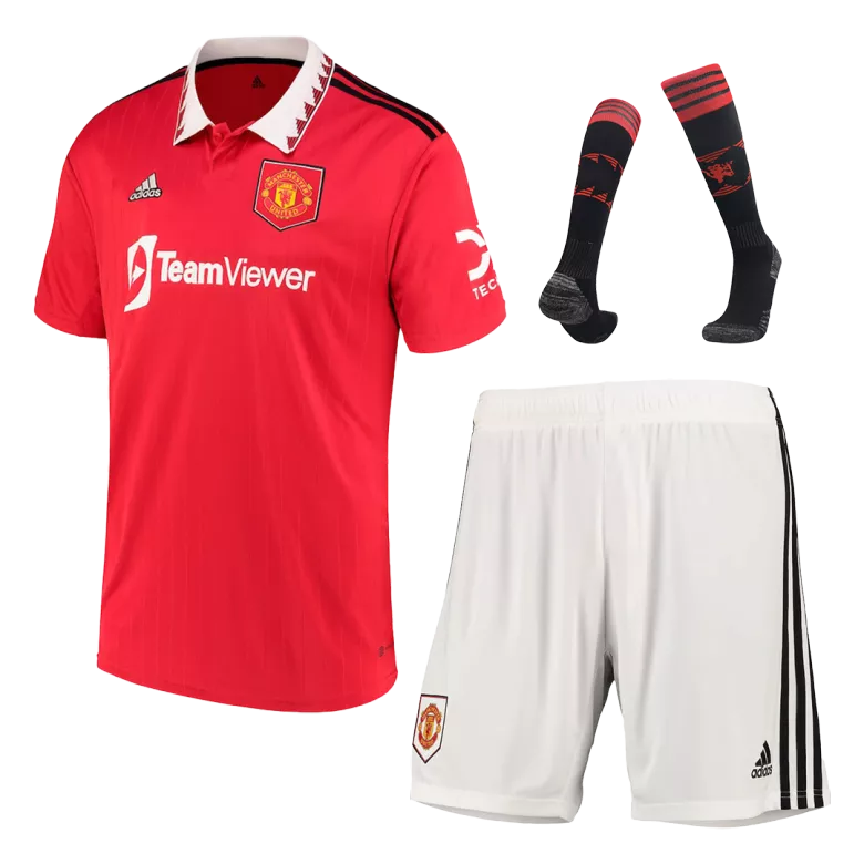 Manchester United Home Jerseys Full Kit 2022/23 - vstockx