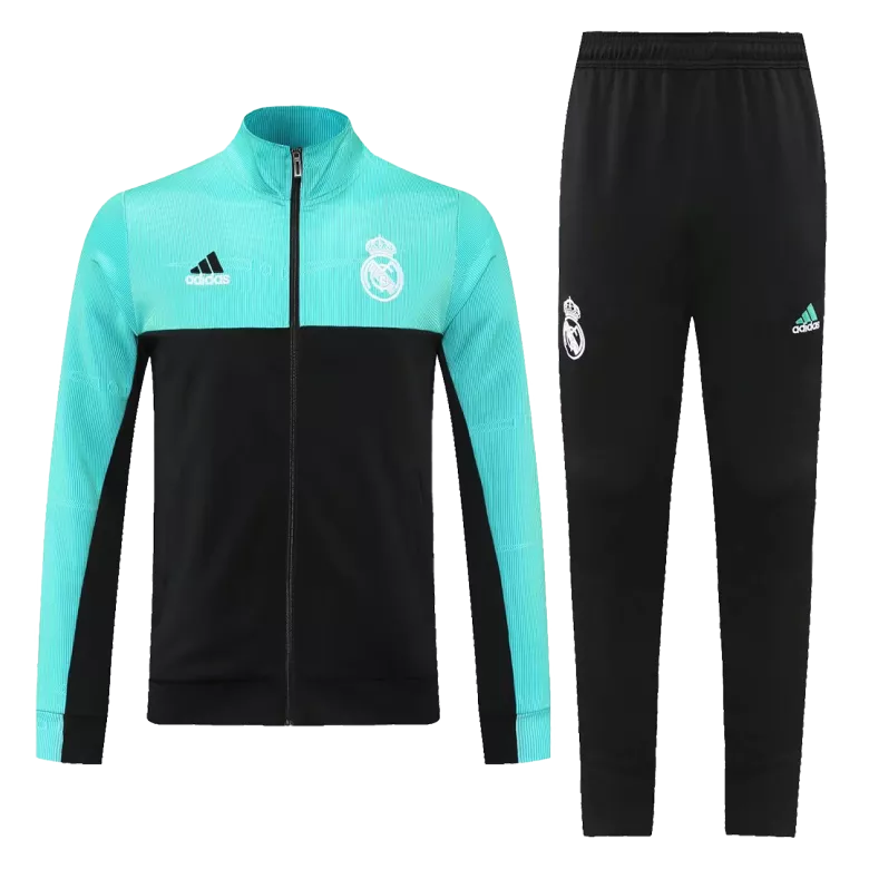 Real Madrid Tracksuit 2021/22 Black&Green - vstockx