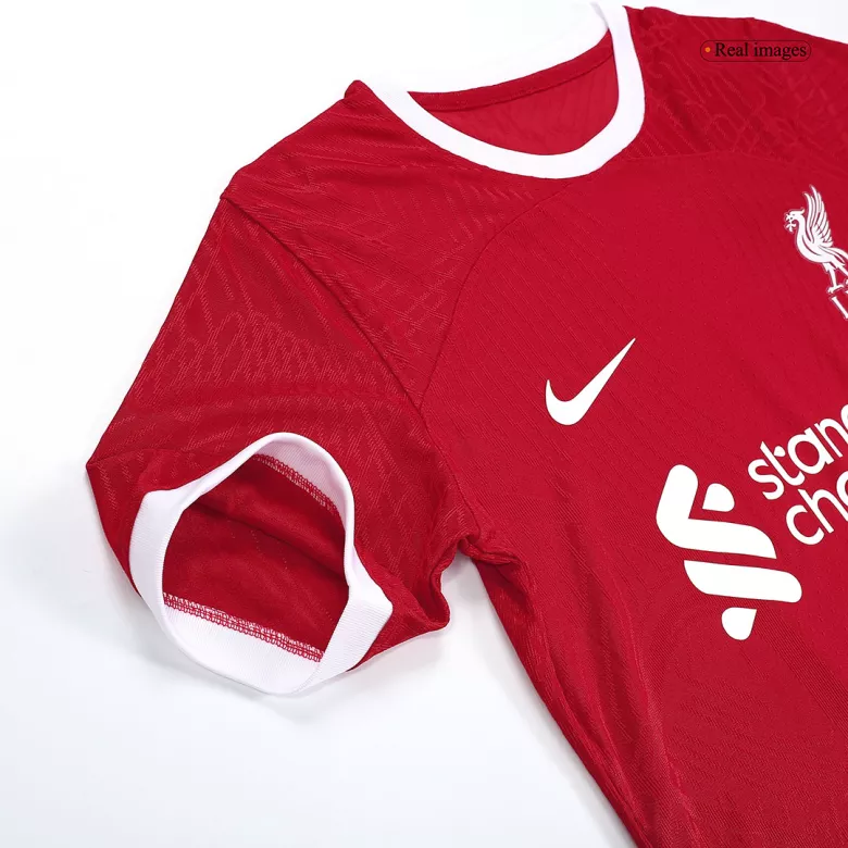 VIRGIL #4 Liverpool Home Authentic Soccer Jersey 2023/24 - vstockx