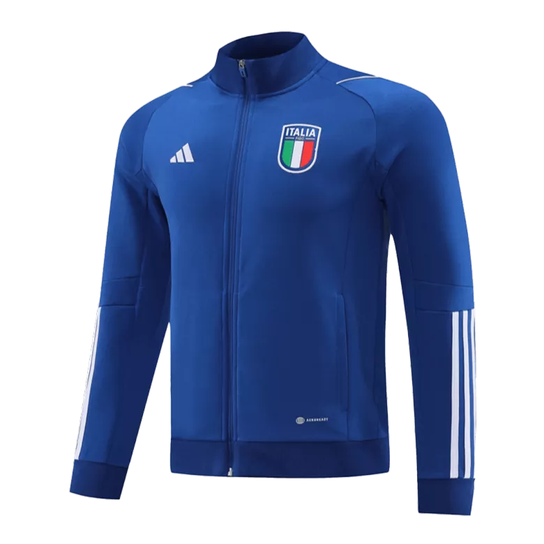 Italy Jacket Tracksuit 2022/23 Blue - vstockx