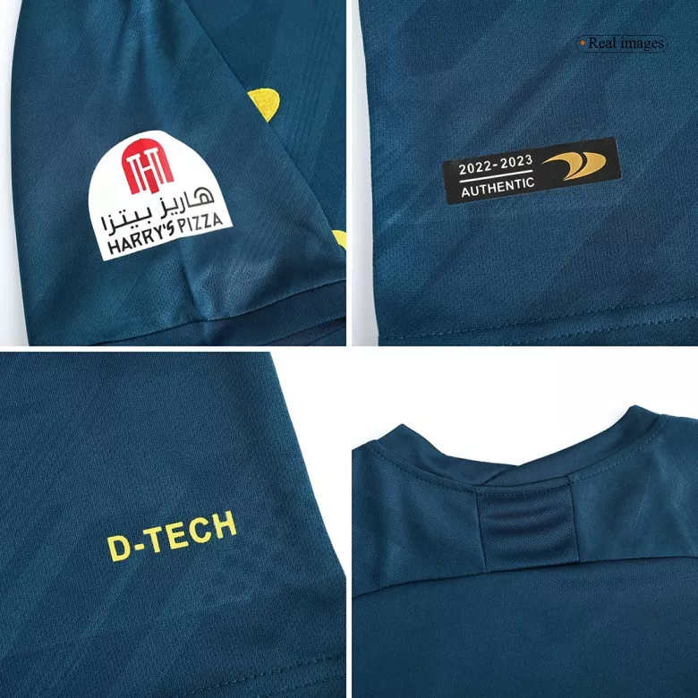 Al Nassr Away Kids Jerseys Kit 2022/23 - vstockx