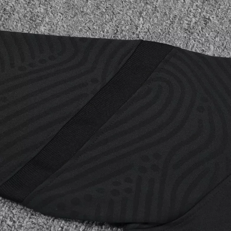 Brazil 1/4 Zip Tracksuit 2021/22 Black - vstockx