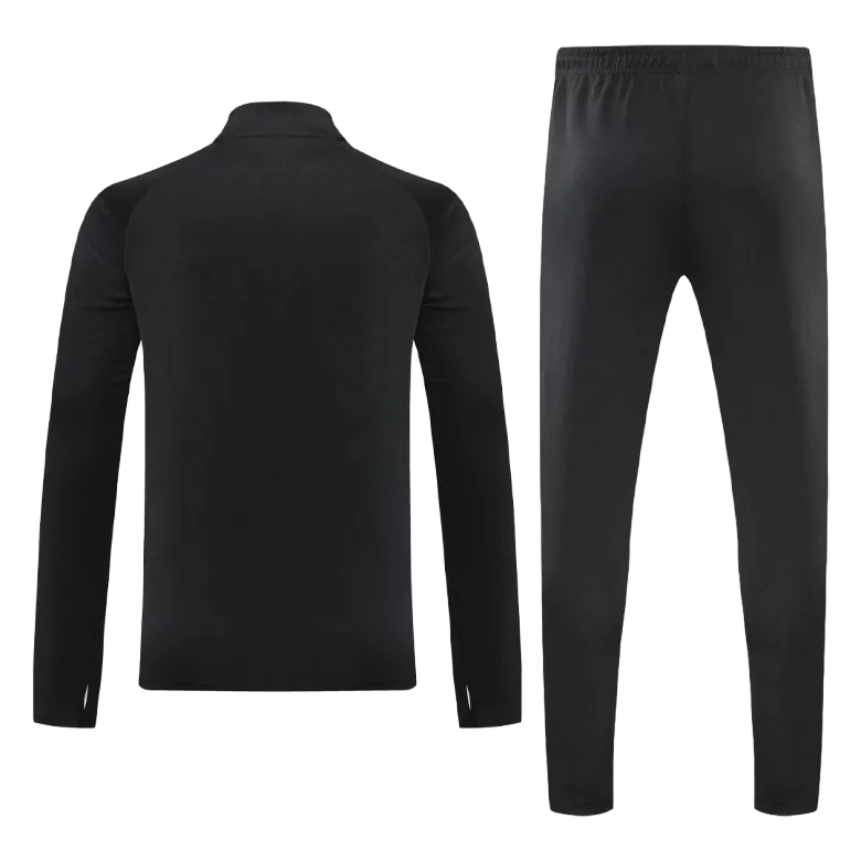 Manchester United 1/4 Zip Tracksuit 2022/23 Black - vstockx