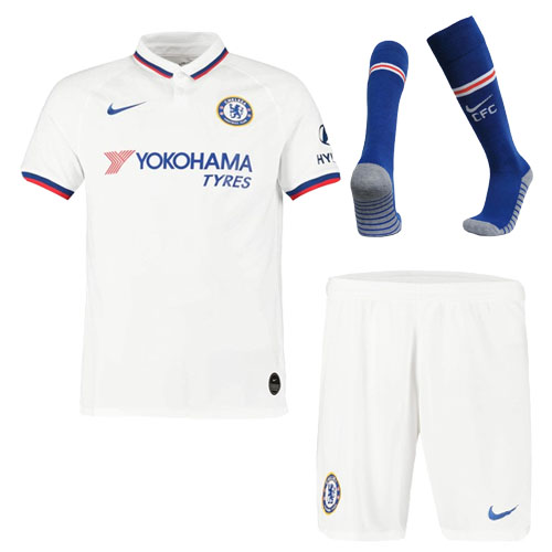 Chelsea Away Kids Soccer Jerseys Kit 2019/20              �� - vstockx
