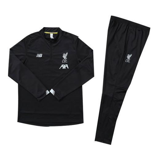 Liverpool Tracksuit 2019/20 Black - vstockx