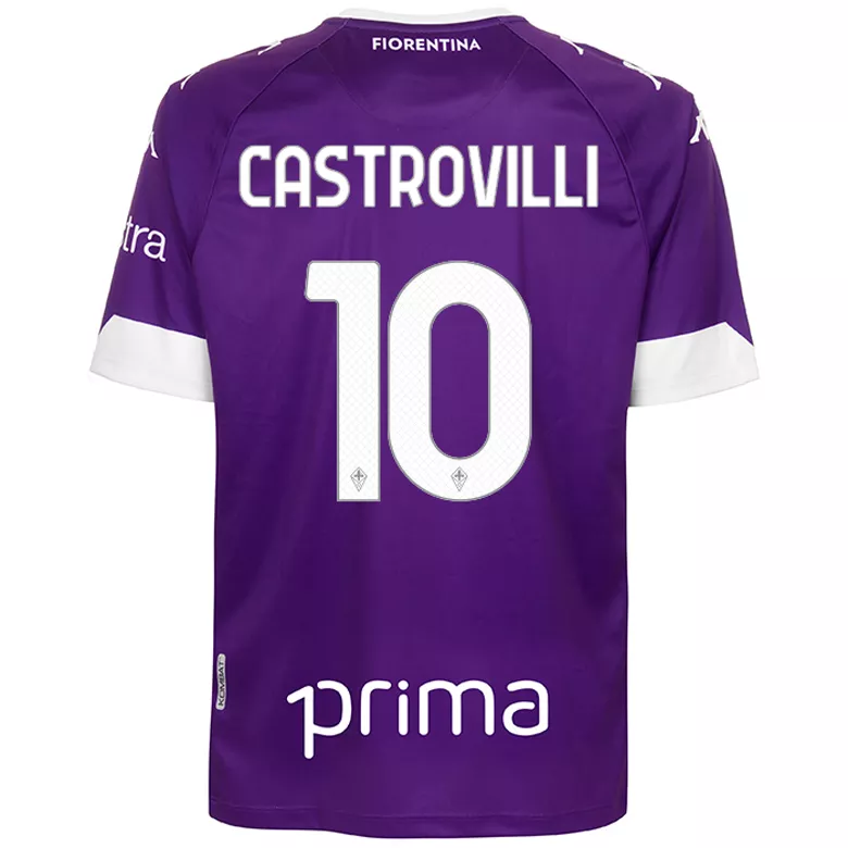 CASTROVILLI #10 Fiorentina Home Soccer Jersey 2020/21 - vstockx