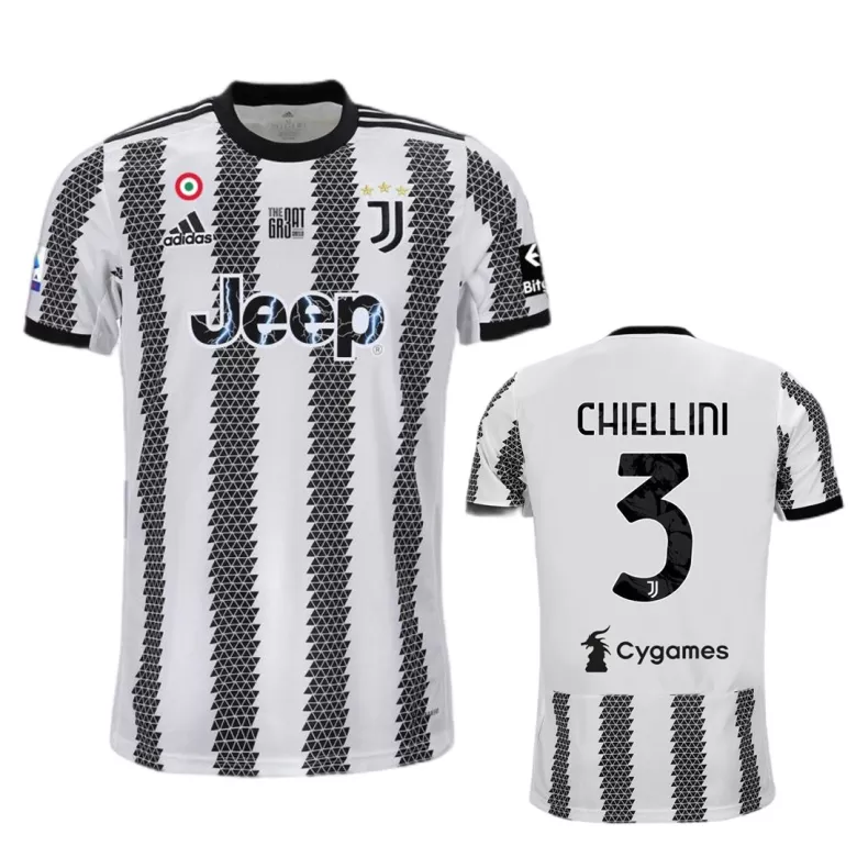 CHIELLINI #3 Juventus Home Soccer Jersey 2022/23 - vstockx