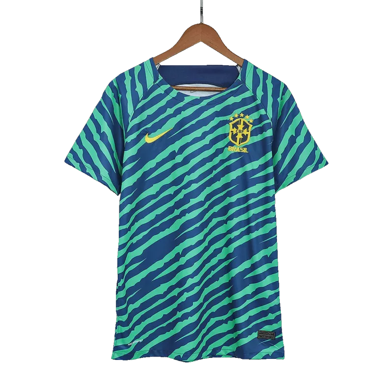 Brazil Pre-Match Soccer Jersey 2022 - vstockx