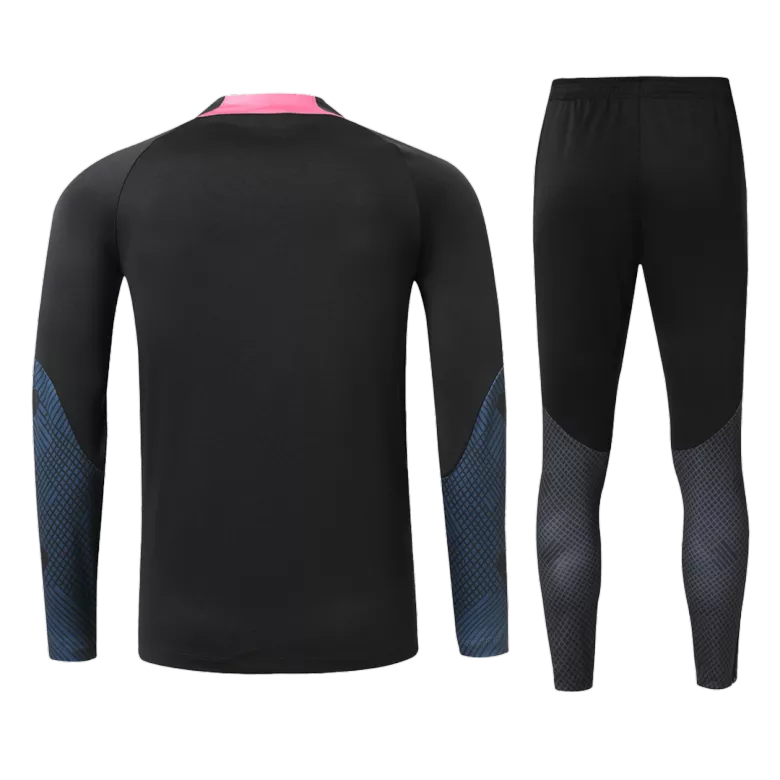 Liverpool 1/4 Zip Tracksuit 2022/23 Kids Black - vstockx