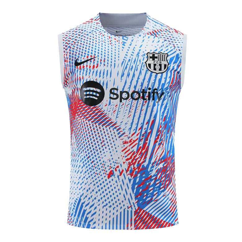 Barcelona Jerseys Sleeveless Training Kit 2022/23 - vstockx