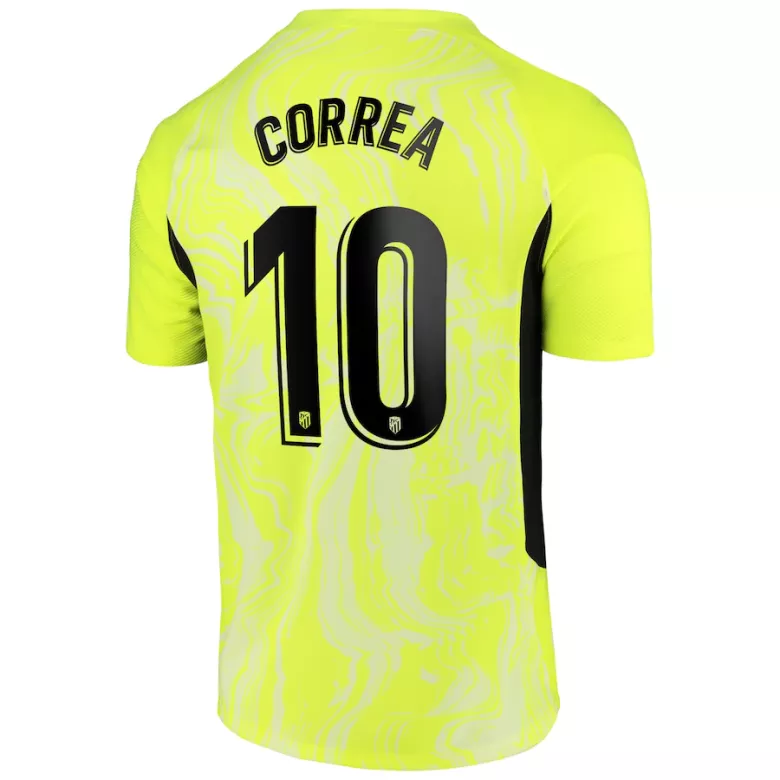 CORREA #10 Atletico Madrid Third Away Soccer Jersey 2020/21 - vstockx
