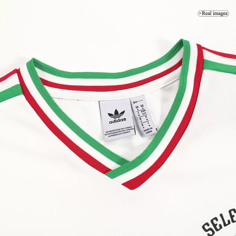 Mexico Remake Soccer Jersey 1985 White - vstockx