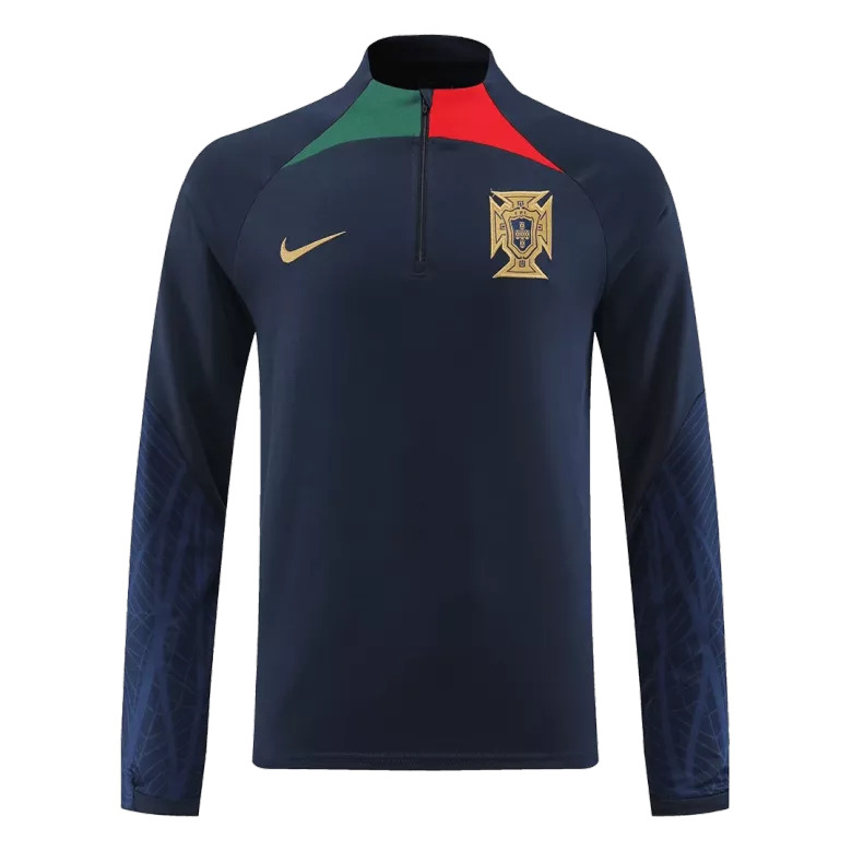 Portugal 1/4 Zip Tracksuit 2022 Black - vstockx