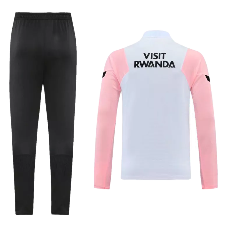 PSG 1/4 Zip Tracksuit 2021/22 White&Pink - vstockx