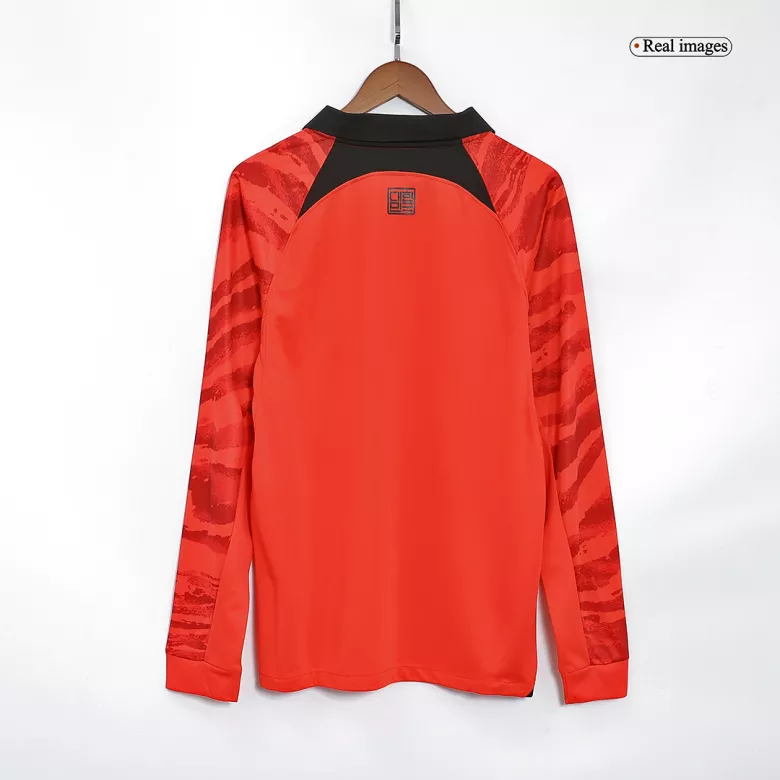 South Korea Home Long Sleeve Soccer Jersey 2022 - vstockx