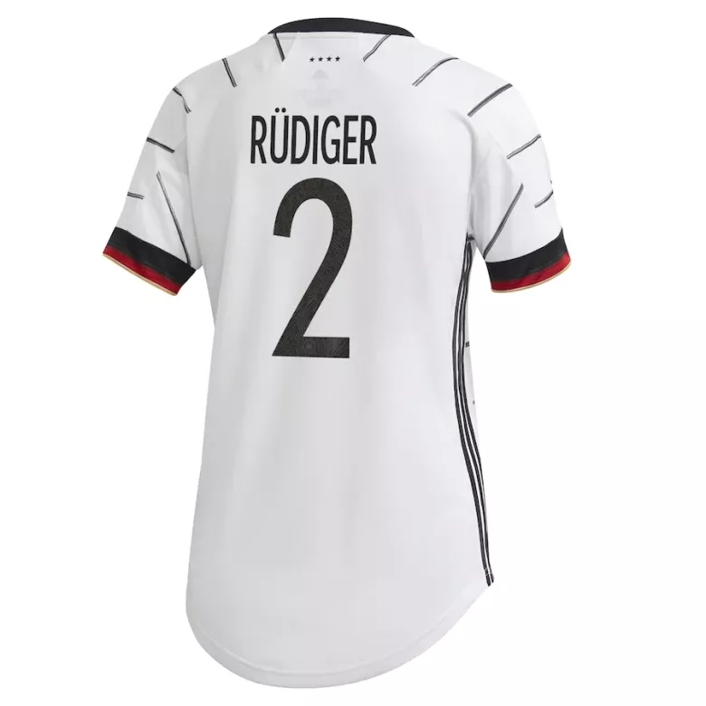 R��DIGER #2 Germany Home Soccer Jersey 2020/21 Women - vstockx