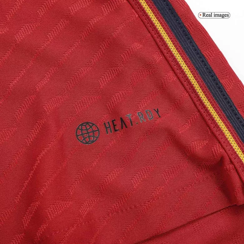 RODRI #16 Spain Home Authentic Jersey World Cup 2022 - vstockx