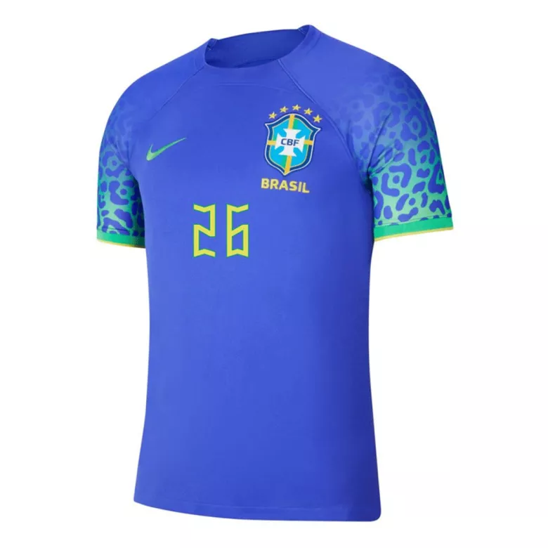 RODRYGO #26 Brazil Away Jersey World Cup 2022 - vstockx