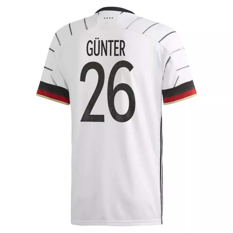 G��NTER #26 Germany Home Soccer Jersey 2020/21 - vstockx