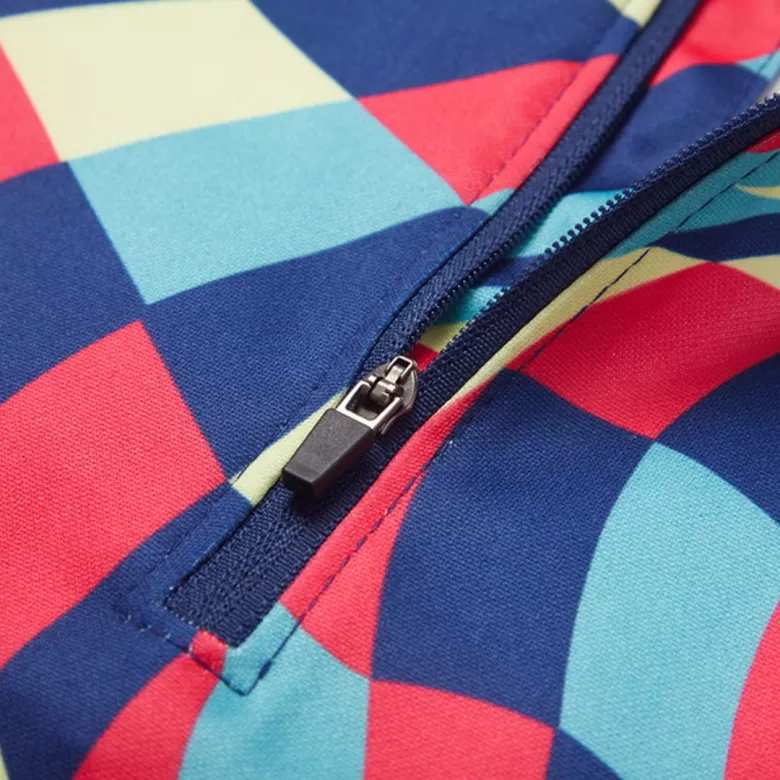 Barcelona 1/4 Zip Tracksuit 2021/22 Blue - vstockx