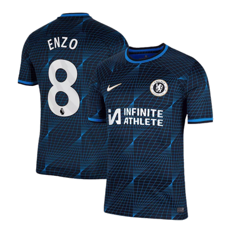 ENZO #8 Chelsea Away Soccer Jersey 2023/24 - vstockx
