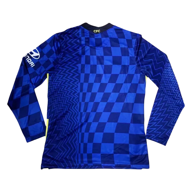 Chelsea Home Long Sleeve Soccer Jersey 2021/22 - vstockx