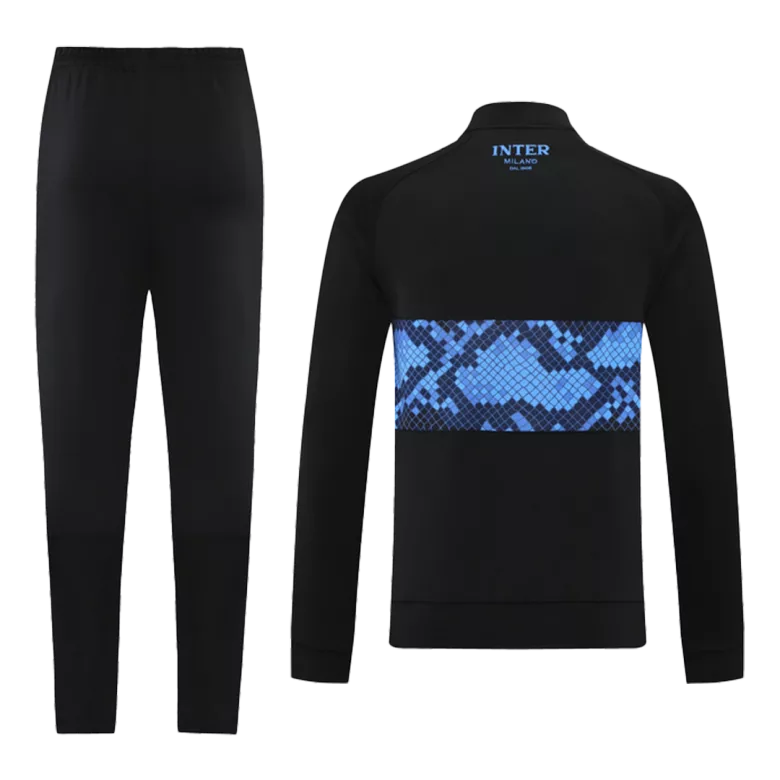 Inter Milan Jacket Tracksuit 2021/22 Black&Blue - vstockx