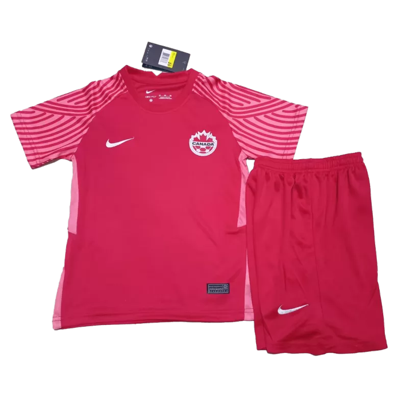 Canada Home Kids Jerseys Kit 2022 - vstockx