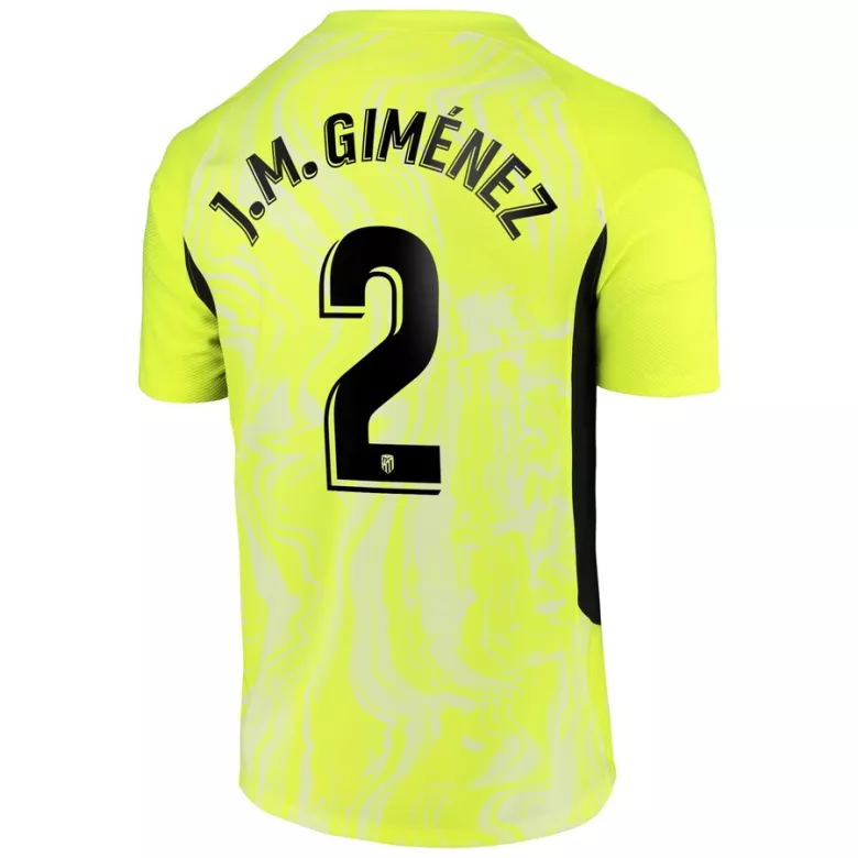 J.M.GIM��NEZ #2 Atletico Madrid Third Away Soccer Jersey 2020/21 - vstockx