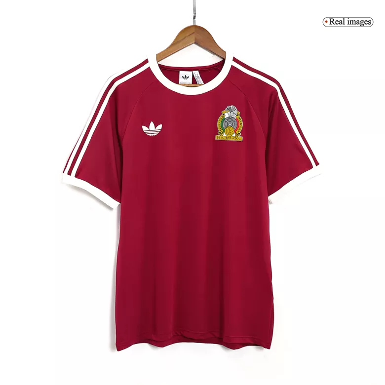 Mexico Remake Soccer Jersey 1985 Red - vstockx