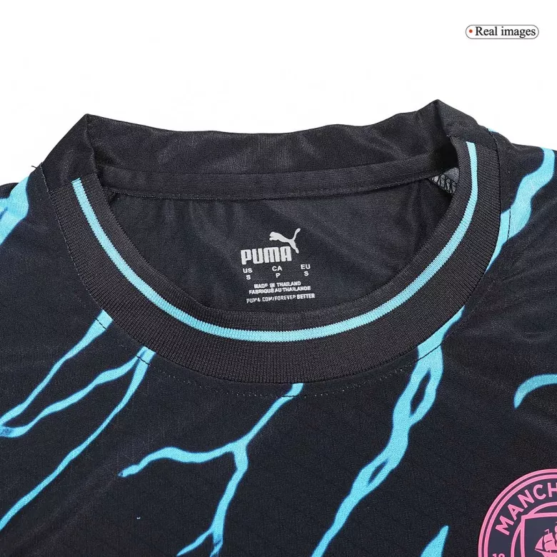 DE BRUYNE #17 Manchester City Third Away Authentic Soccer Jersey 2023/24 - vstockx