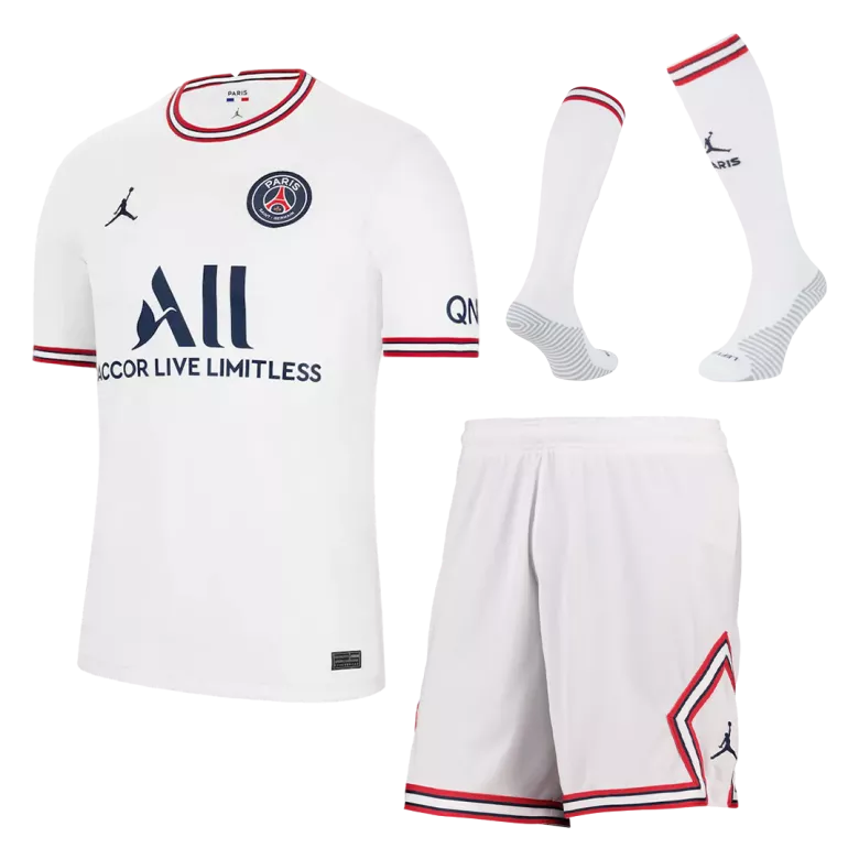 PSG Fourth Away Full Kit 2021/22 By Jordan - vstockx