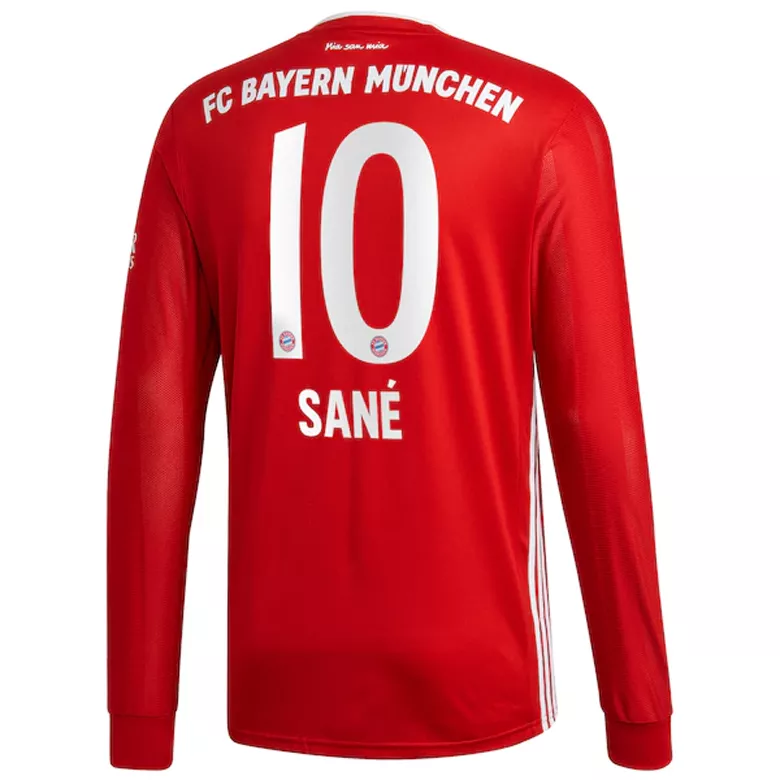 SAN�� #10 Bayern Munich Home Long Sleeve Soccer Jersey 2020/21 - vstockx