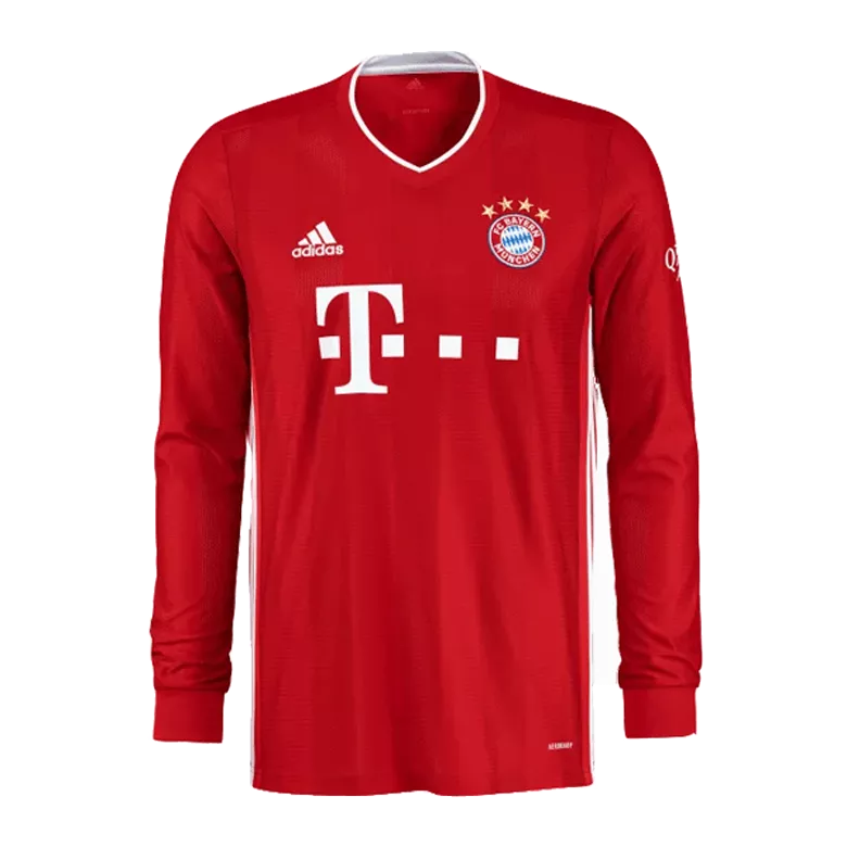Bayern Munich Home Long Sleeve Soccer Jersey 2020/21 - vstockx
