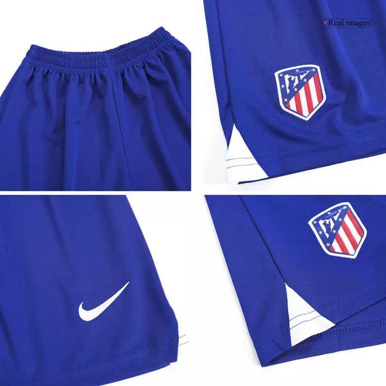 Atletico Madrid Home Kids Soccer Jerseys Kit 2023/24 - vstockx