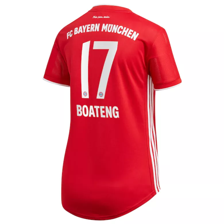 BOATENG #17 Bayern Munich Home Soccer Jersey 2020/21 Women - vstockx