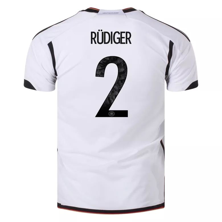 R��DIGER #2 Germany Home Jersey World Cup 2022 - vstockx
