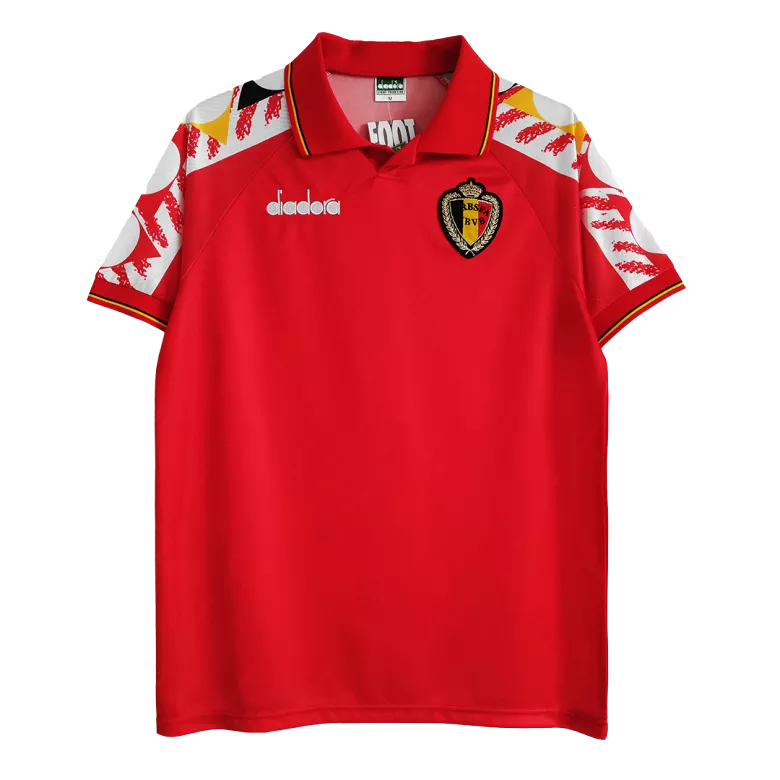Vintage Soccer Jersey Belgium Home 1995 - vstockx