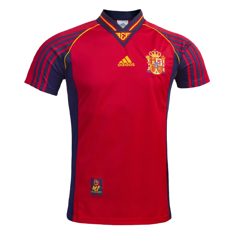 Vintage Soccer Jersey Spain Home 1998 - vstockx