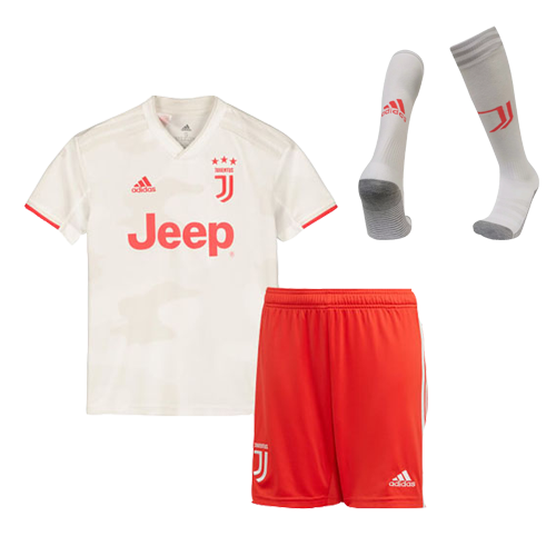 Juventus Away Kids Soccer Jerseys Kit 2019/20 - vstockx