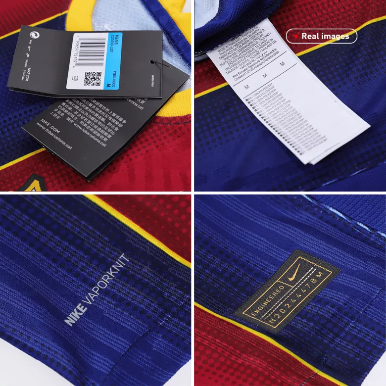 Barcelona Home Authentic Soccer Jersey 2020/21 - vstockx
