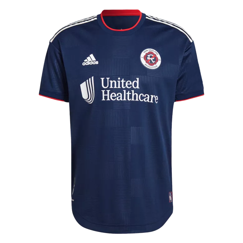 New England Revolution Home Authentic Soccer Jersey 2022 - vstockx