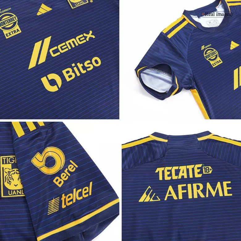 Tigres UANL Away Kids Soccer Jerseys Kit 2023/24 - vstockx
