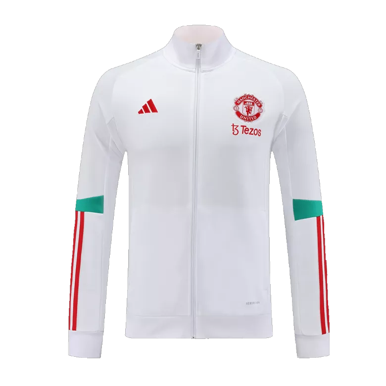 Manchester United Tracksuit 2023/24 White - vstockx