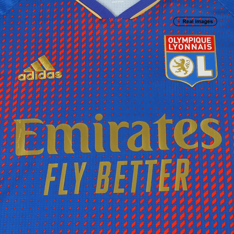 Olympique Lyonnais Fourth Away Authentic Soccer Jersey 2022/23 - vstockx