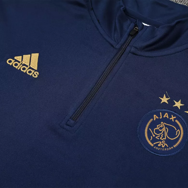 Ajax 1/4 Zip Tracksuit 2022/23 Blue - vstockx